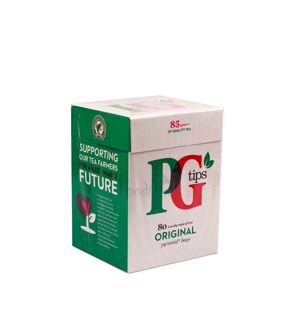 PG tips Original Biodegradable Black Tea Bags x80