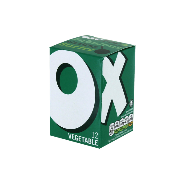 OXO Vegetable Stock Cubes 12's 71g